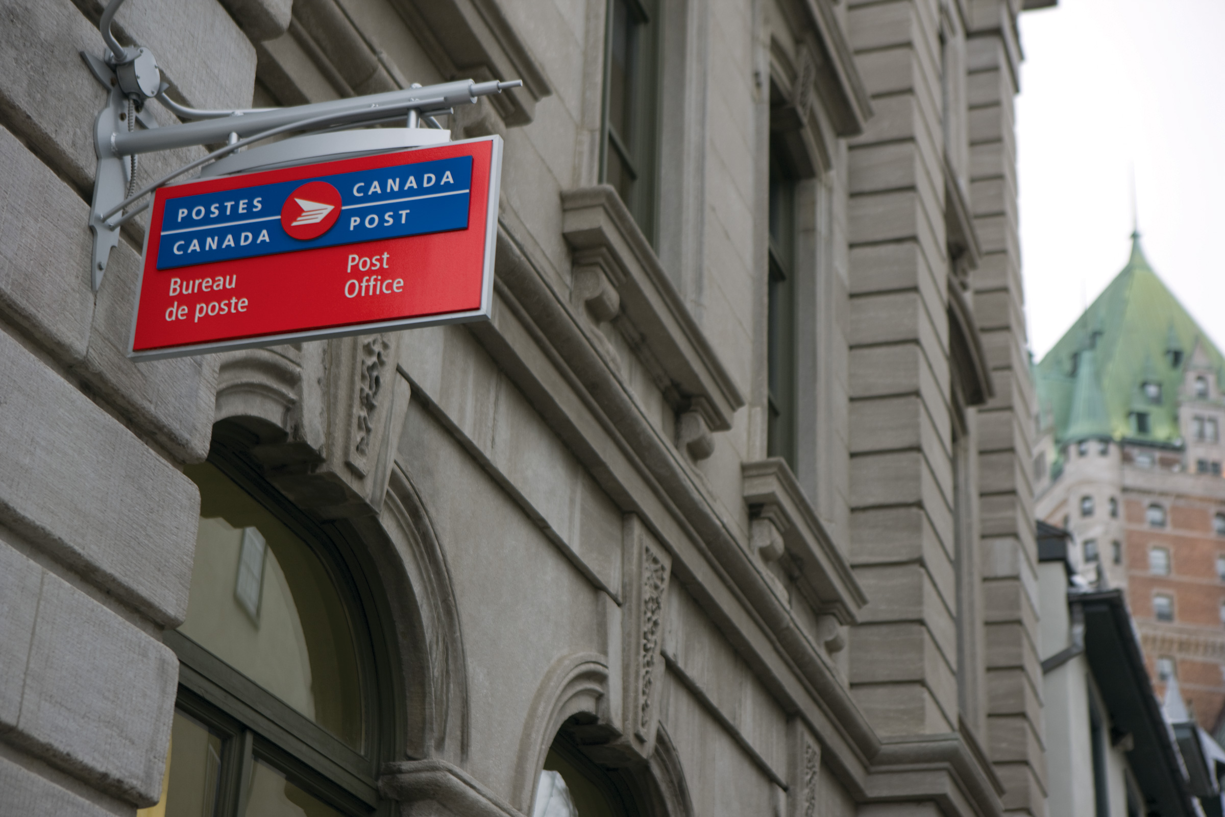 Canada Post Sign